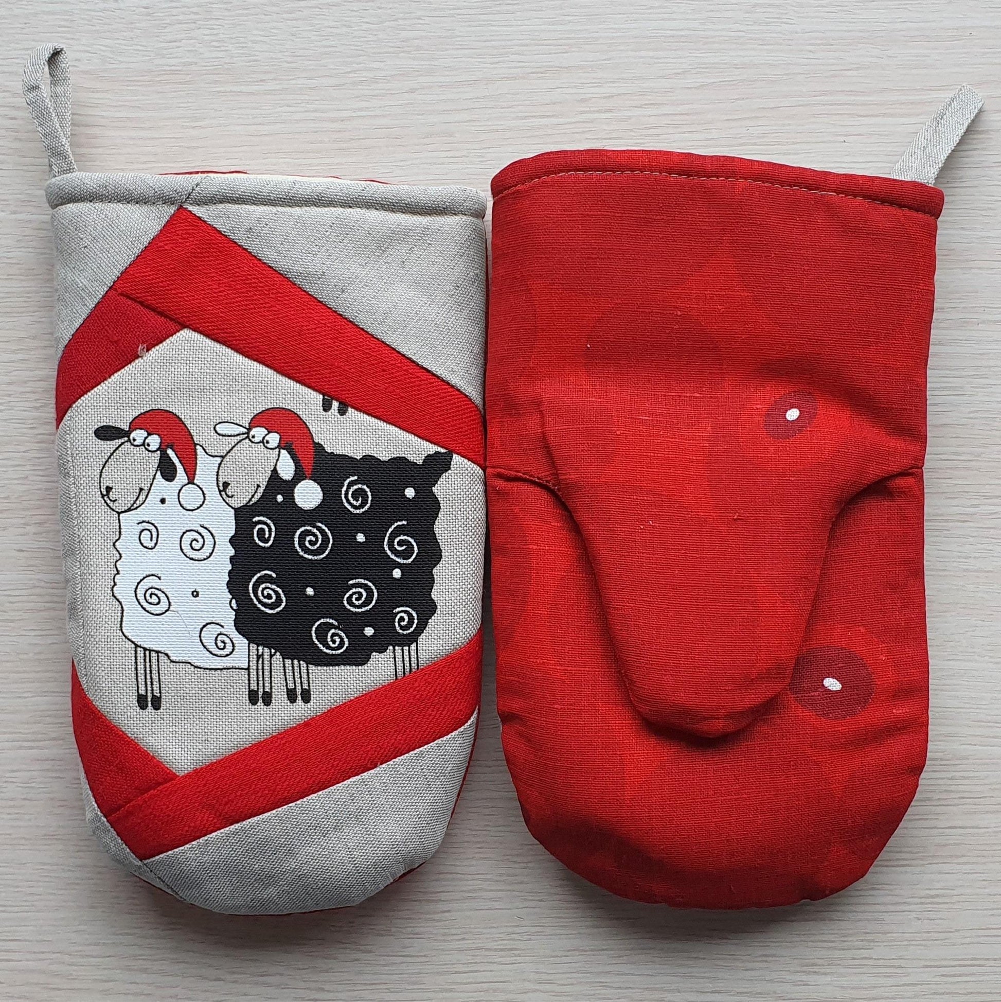 Oven mitt SHEEPS - Linen4me