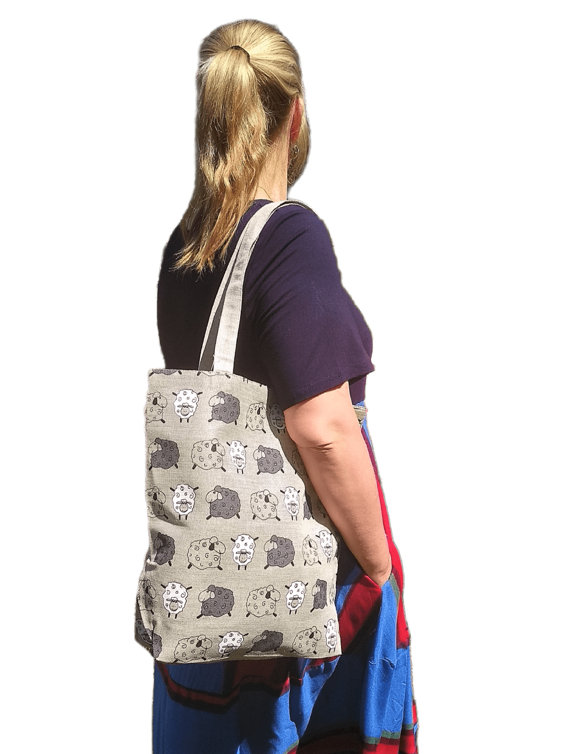Shopping bag LITTLE SHEEP - Linen4me