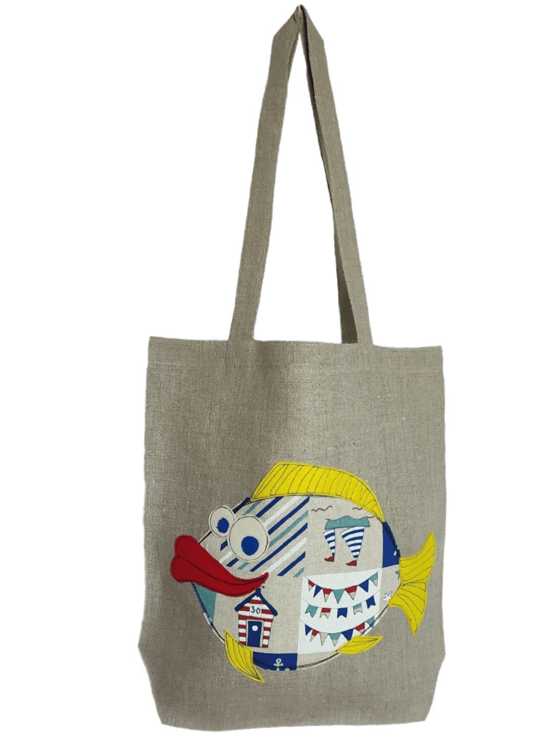 Shopping bag FISH - Linen4me