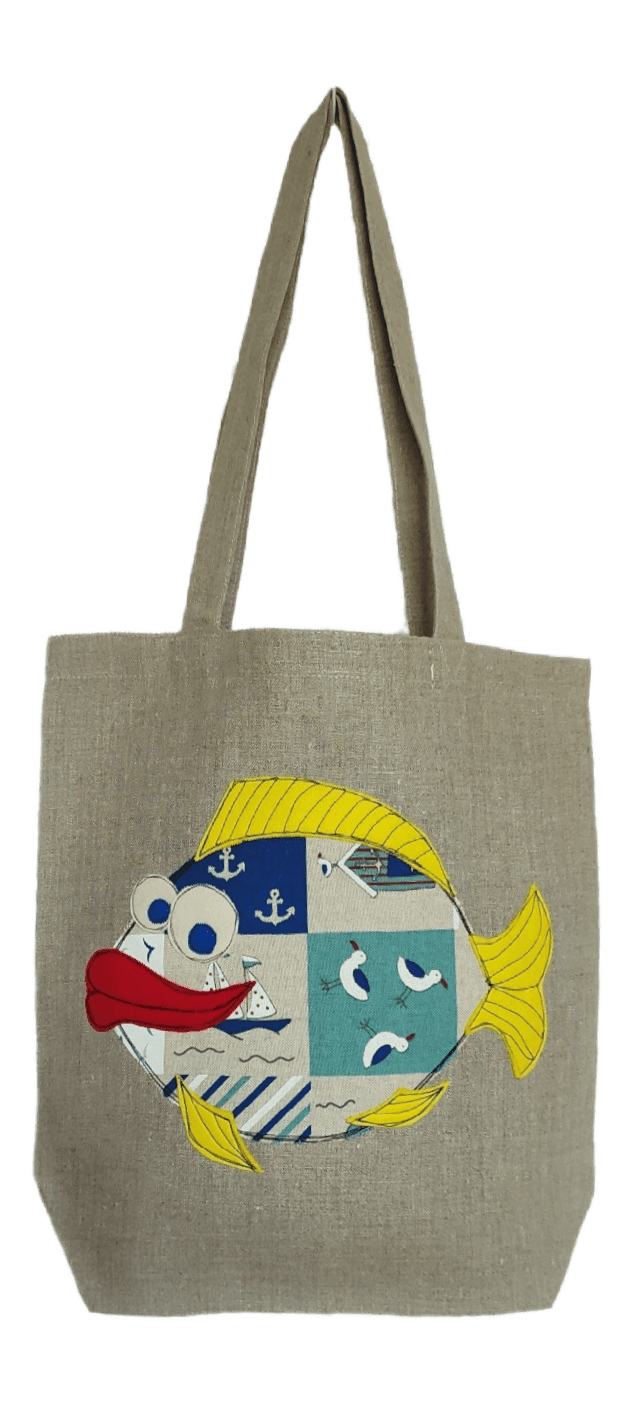 Shopping bag FISH – Linen4me
