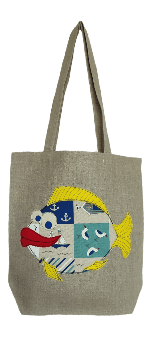 Shopping bag FISH - Linen4me