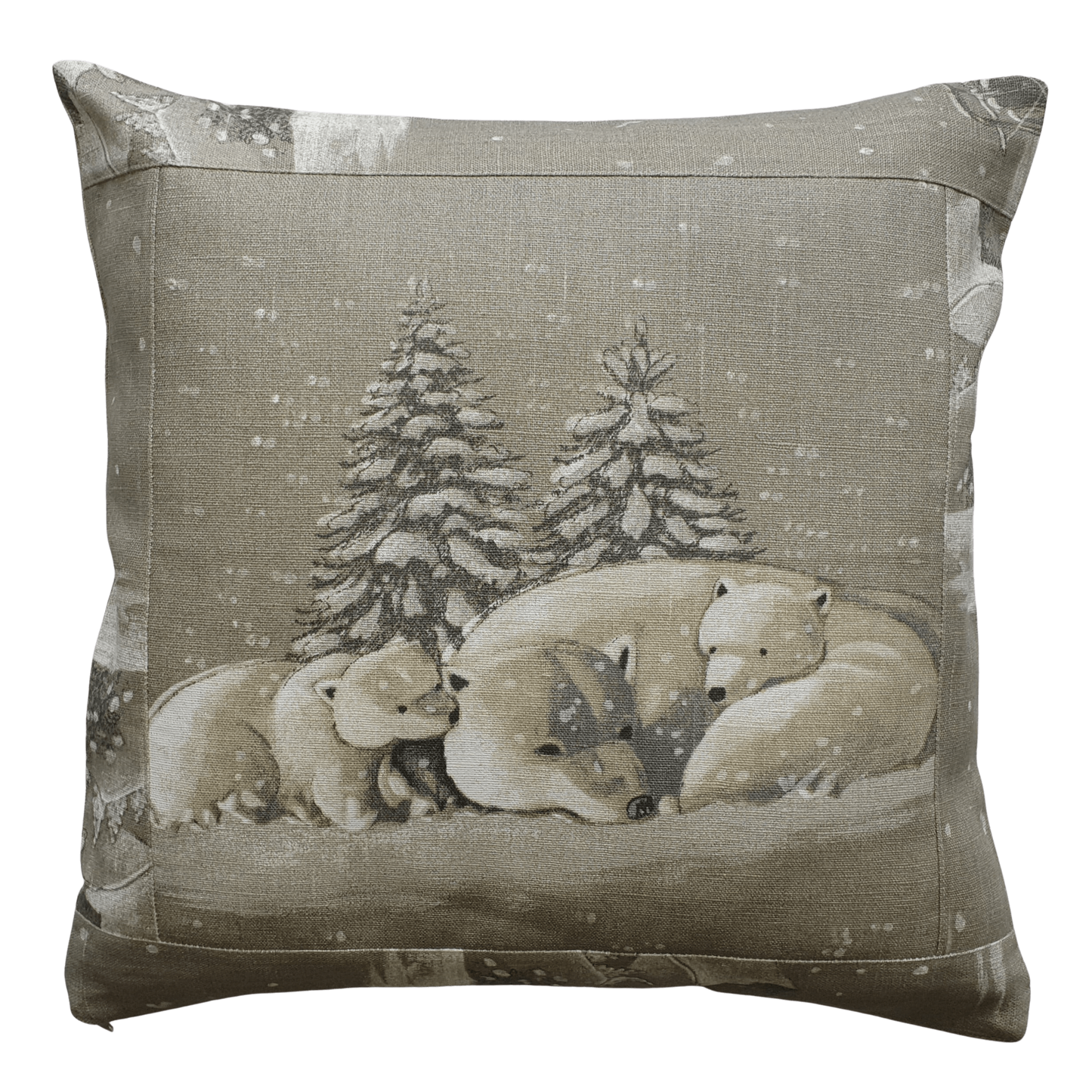 Decorative pillowcase BEARS - Linen4me