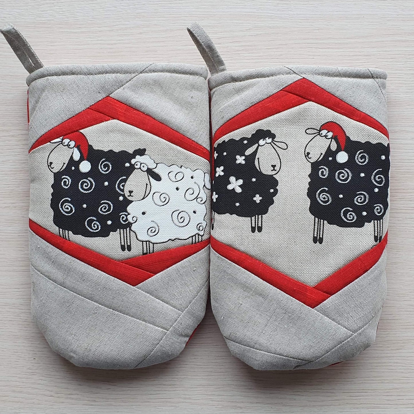 Oven mitt SHEEPS - Linen4me