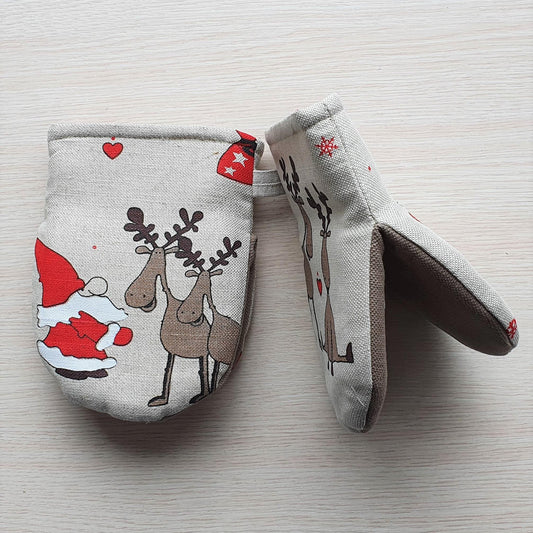 Oven mitt CHRISTMAS - Linen4me
