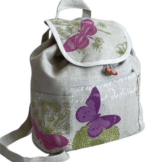 Backpack BUTTERFLY - Linen4me