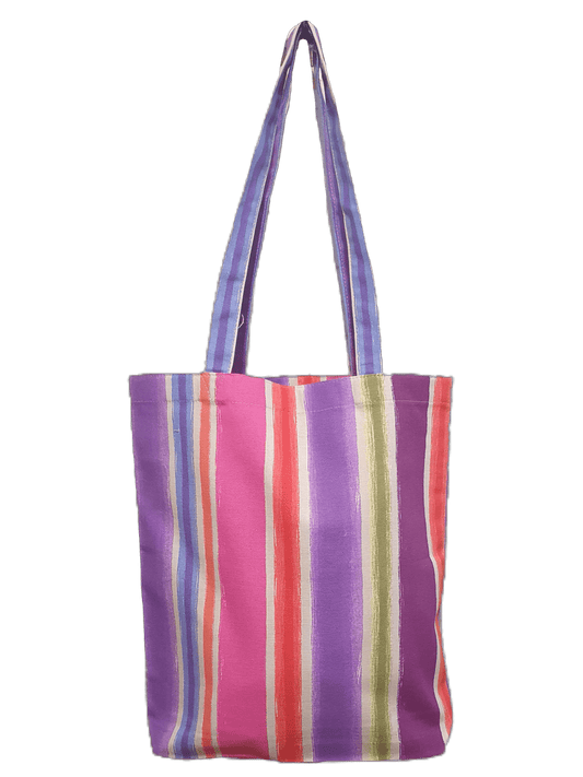 Shopping bag BRIGHT STRIP - Linen4me