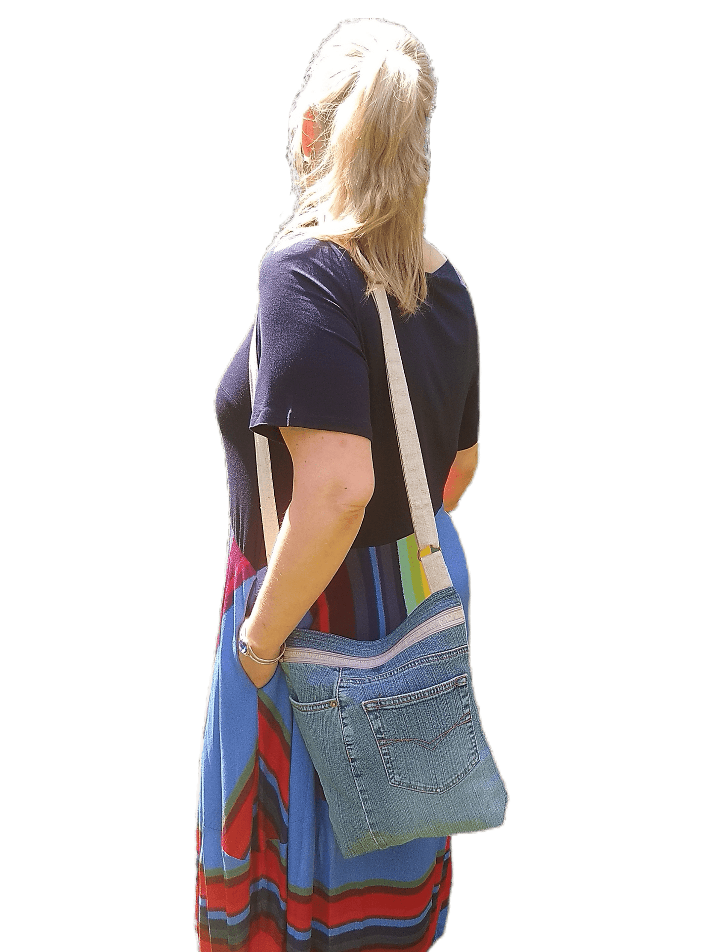 Textile bag JEANS - Linen4me