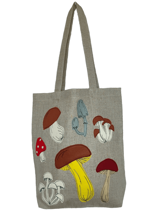 Shopping bag MUSHROOMS - Linen4me