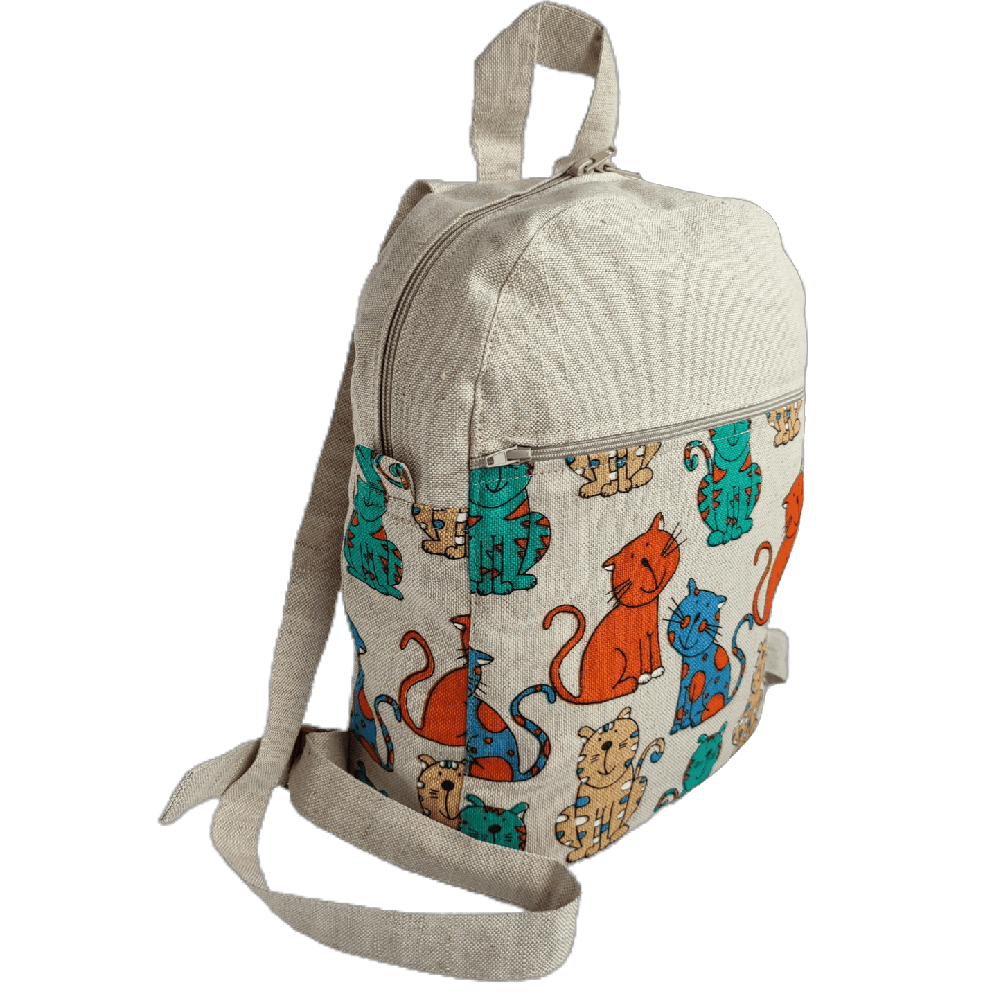 Backpack BRIGHT CATS - Linen4me