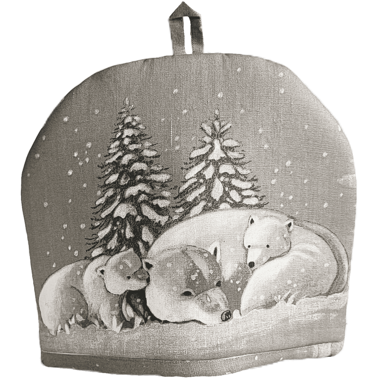 Textile heating pad for a teapot WINTER - Linen4me