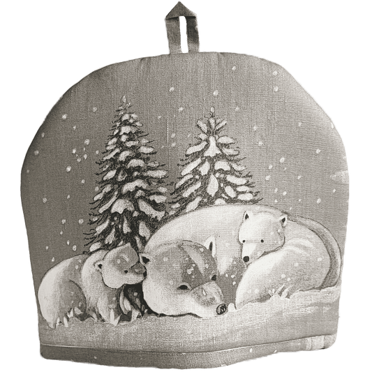 Textile heating pad for a teapot WINTER - Linen4me