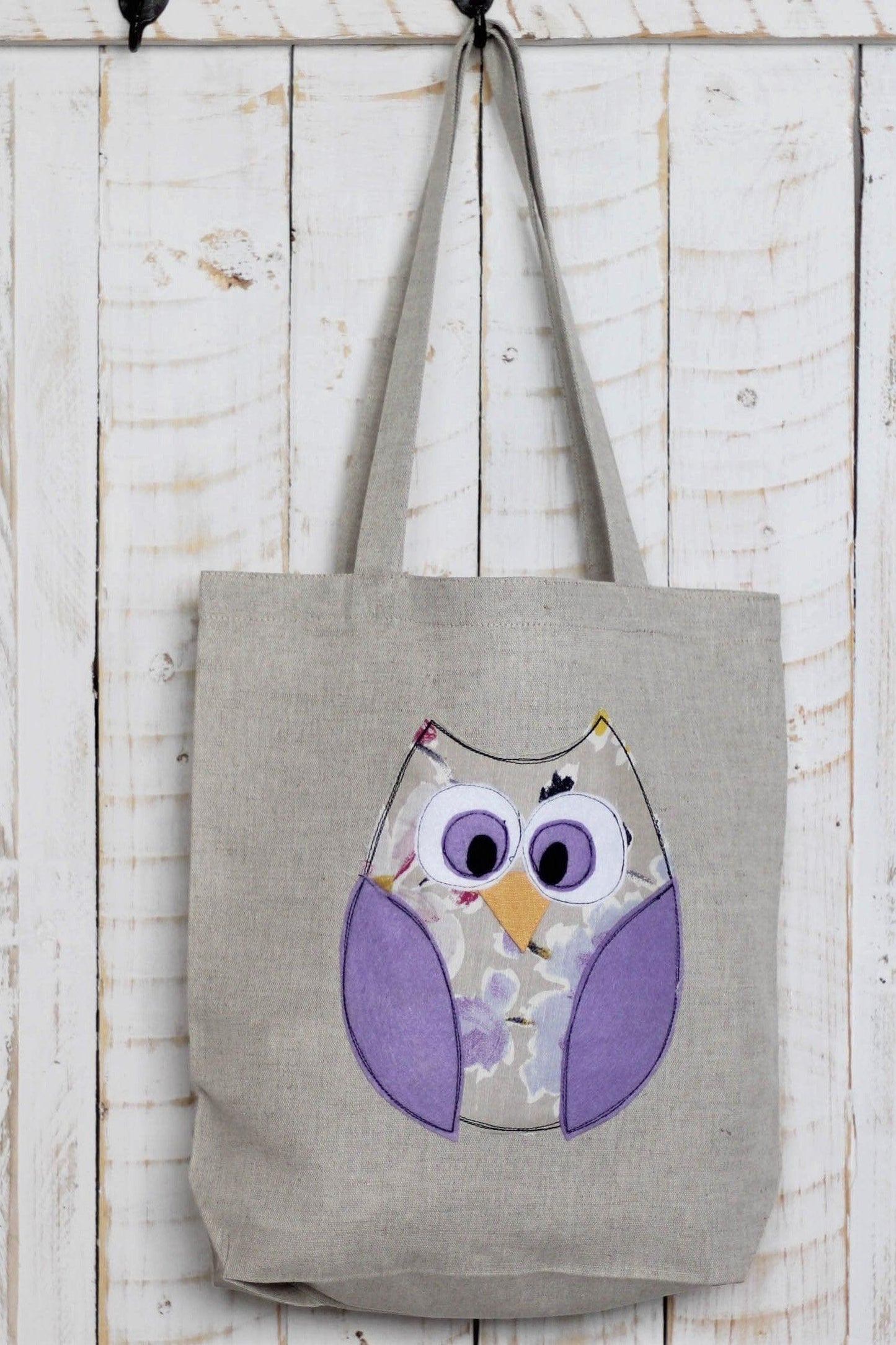 Shopping bag OWL - Linen4me