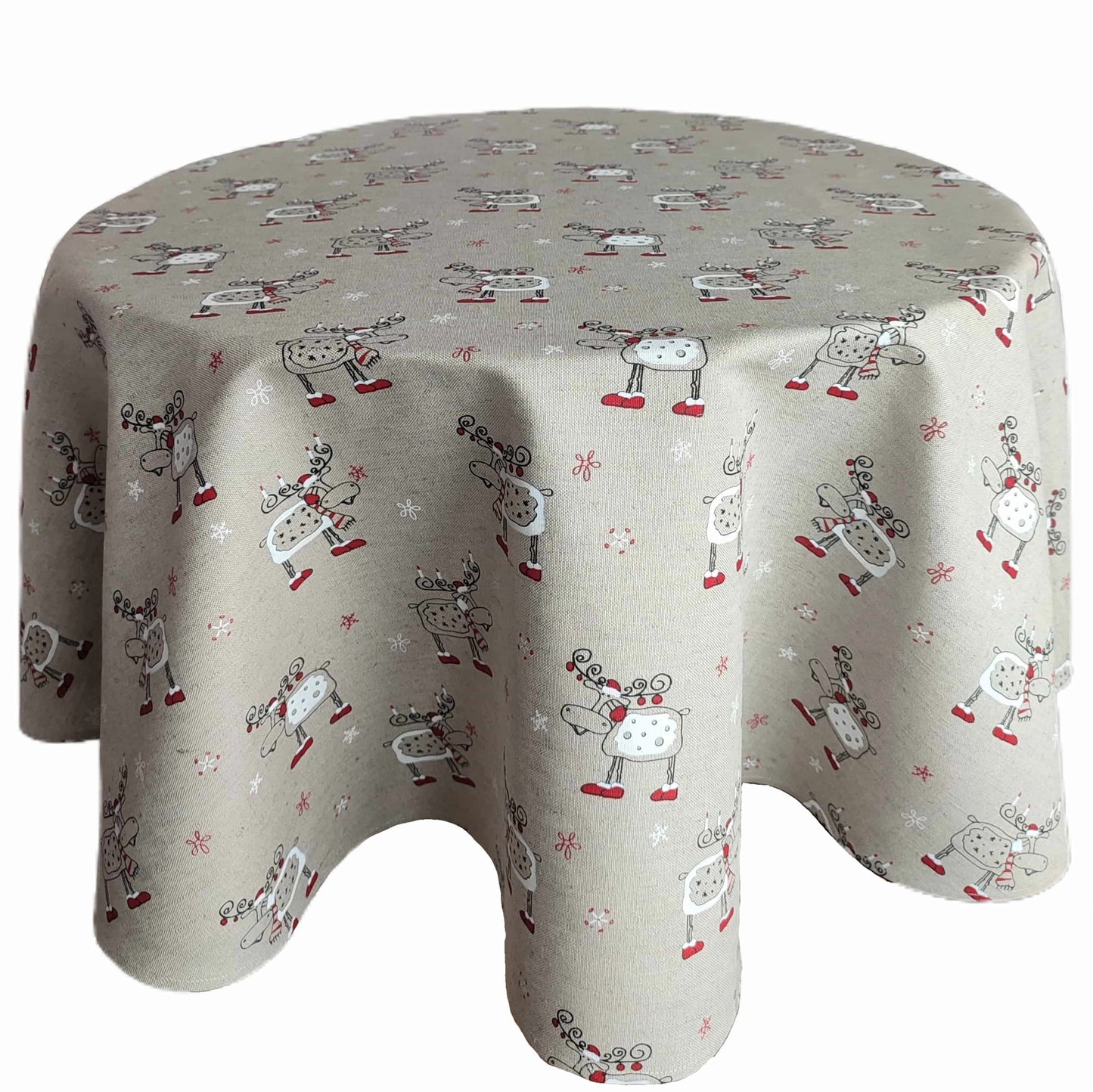 Round tablecloth CHRISTMAS