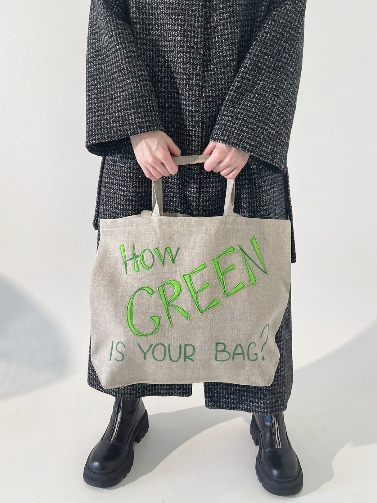 Big shopping bag GREEN