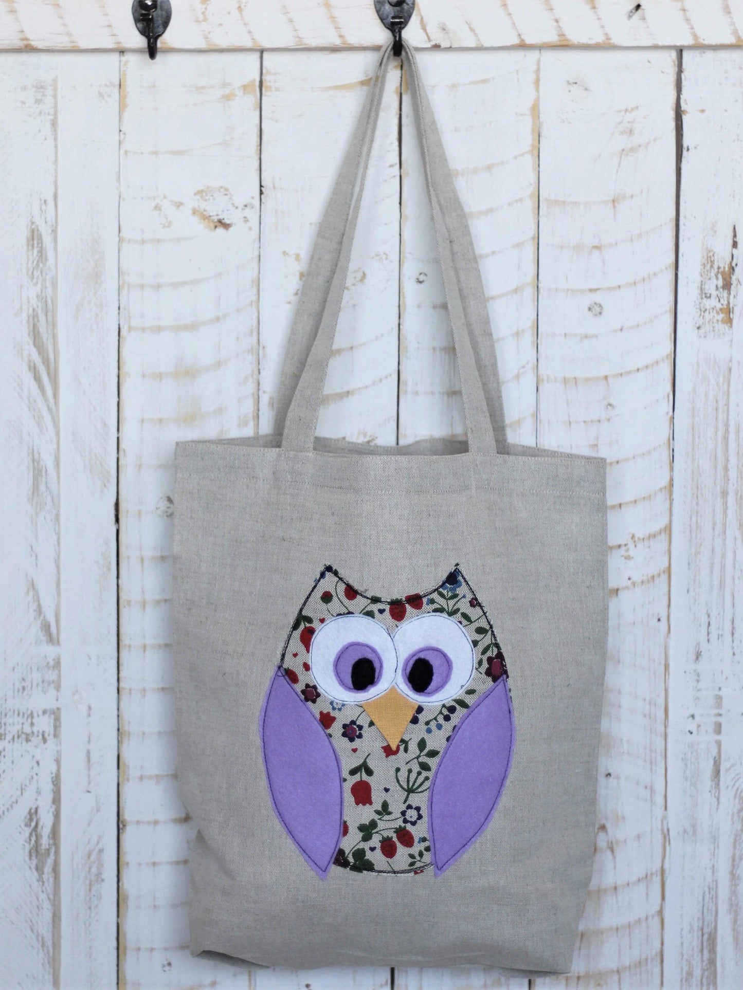 Shopping bag OWL - Linen4me