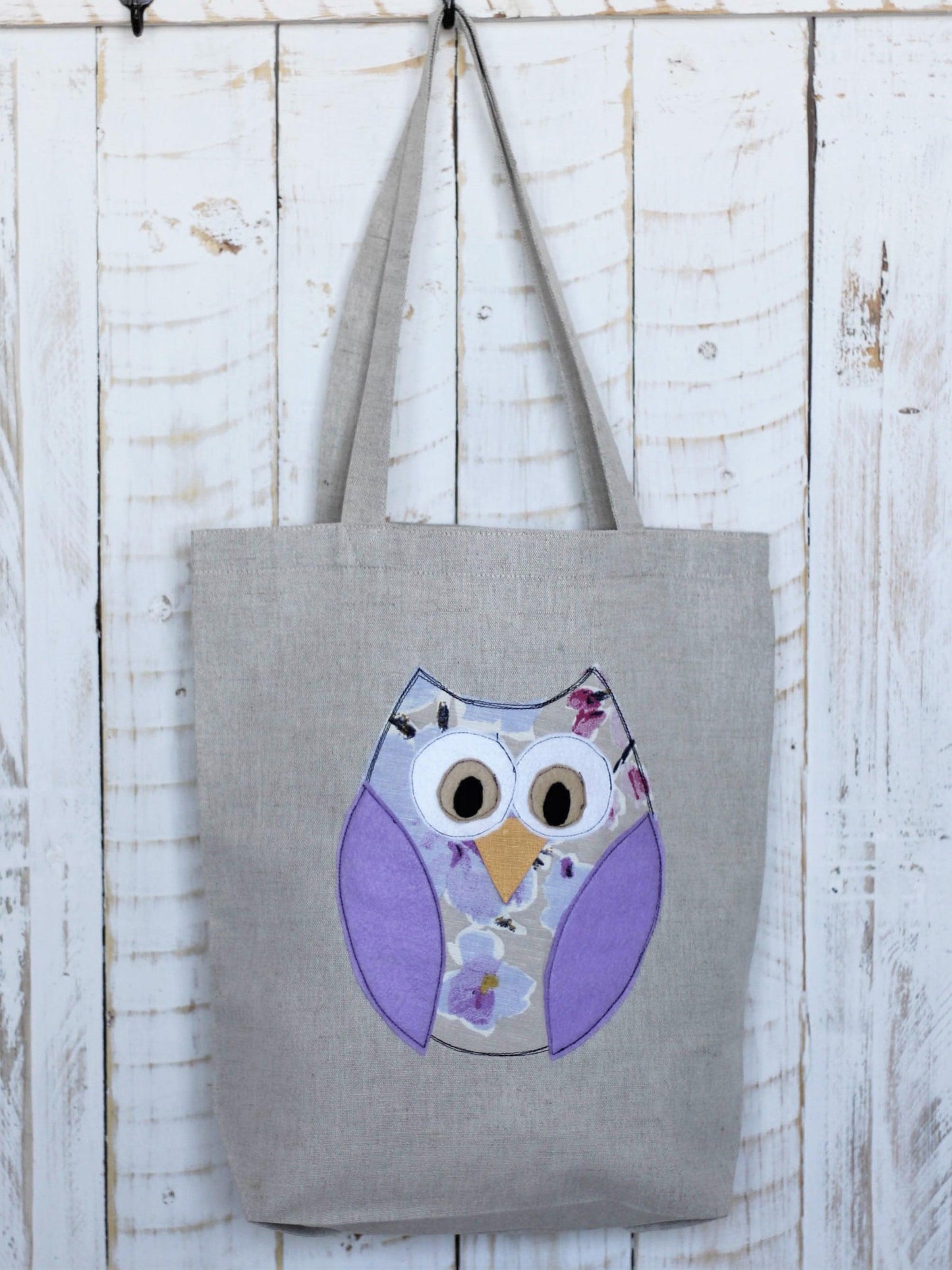 Shopping bag OWL - Linen4me