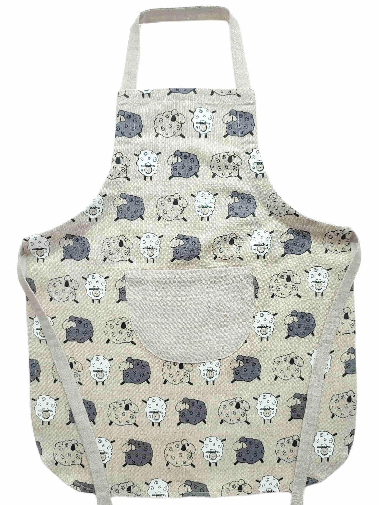 Children's apron (4-8 years old) LITTLE SHEEP - Linen4me