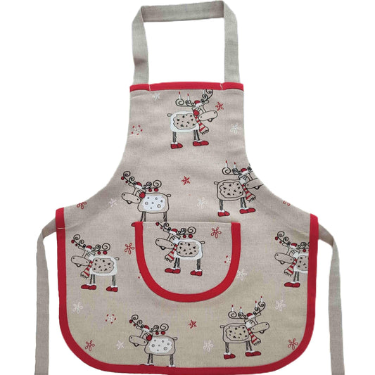 Children's apron (1-4 years old) WINTER - Linen4me