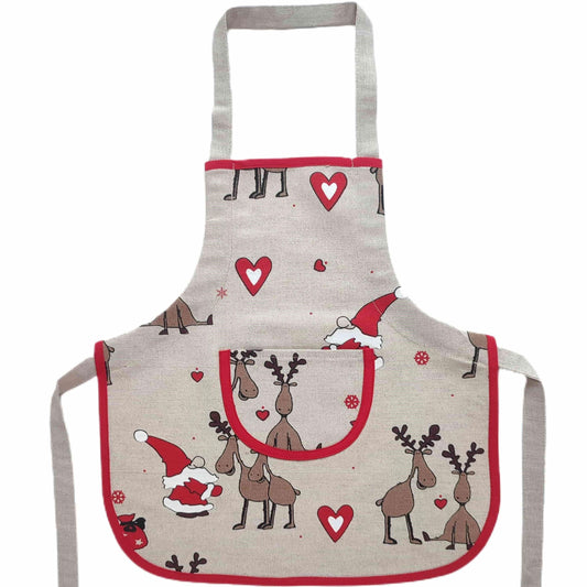 Children's apron (1-4 years old) CHRISTMAS - Linen4me
