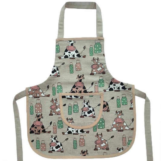 Children's apron (1-4 years old) LORA - Linen4me