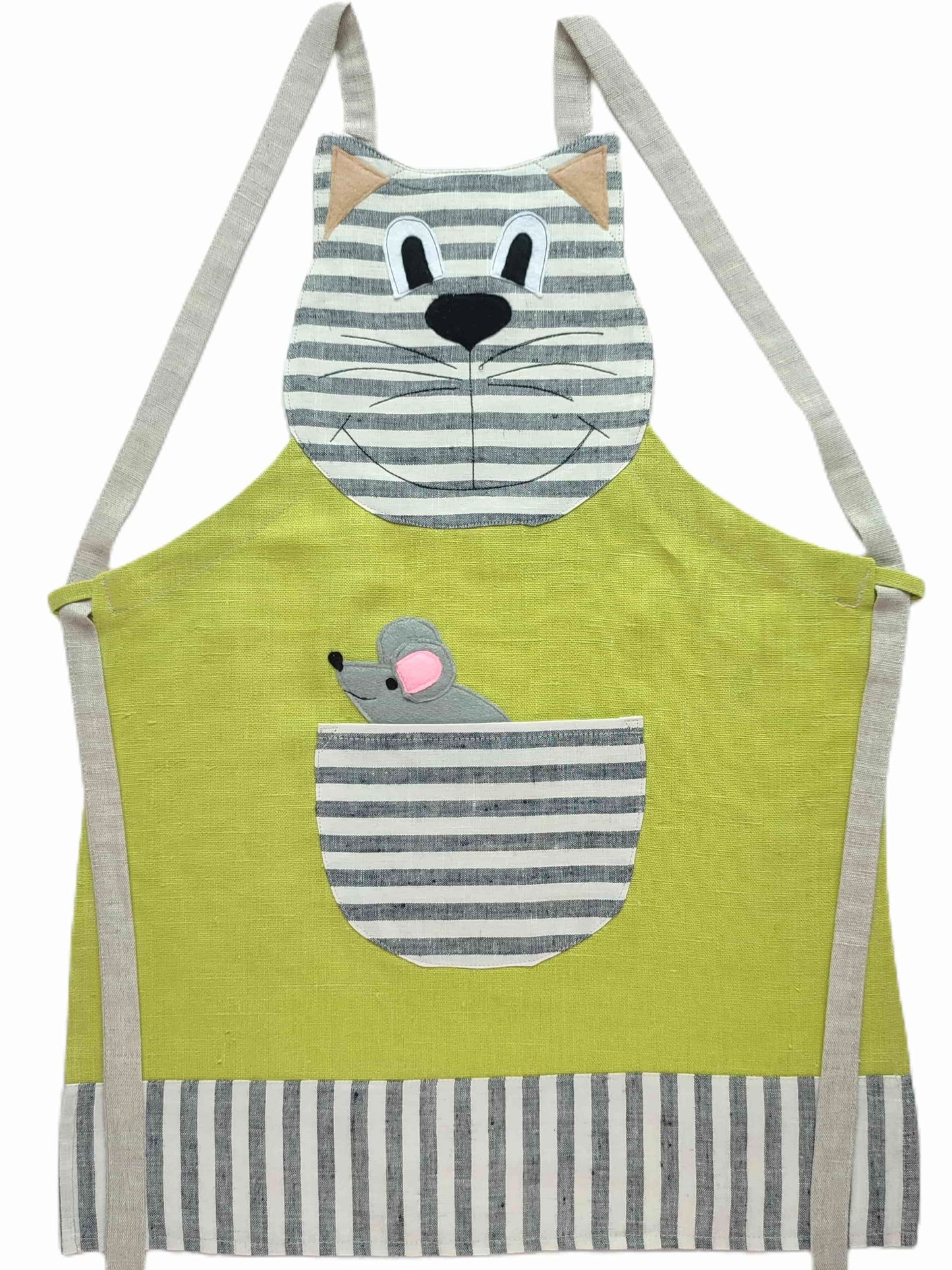 Children's apron (4-8 years old) WILLY