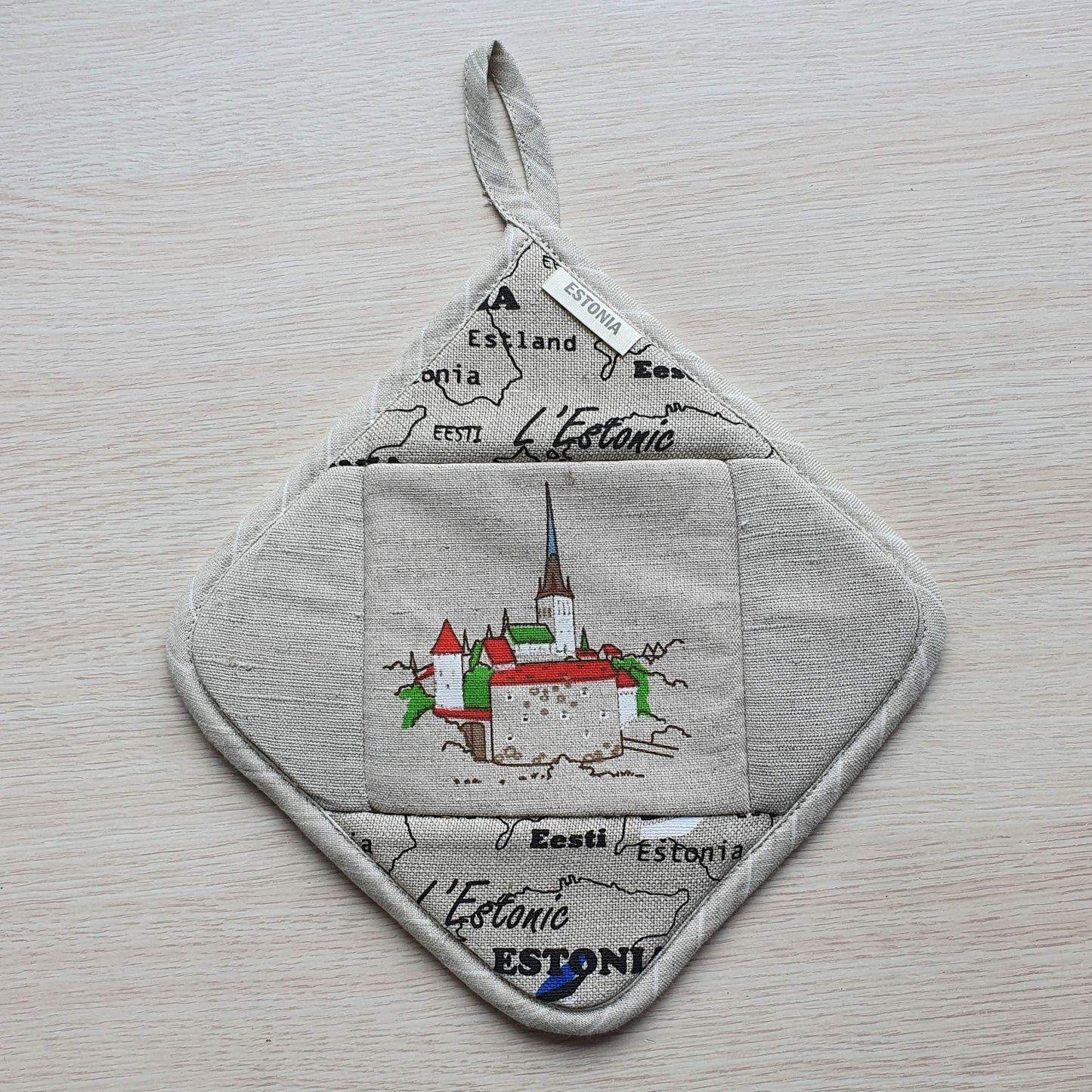 Kitchen potholder TALLINN - Linen4me