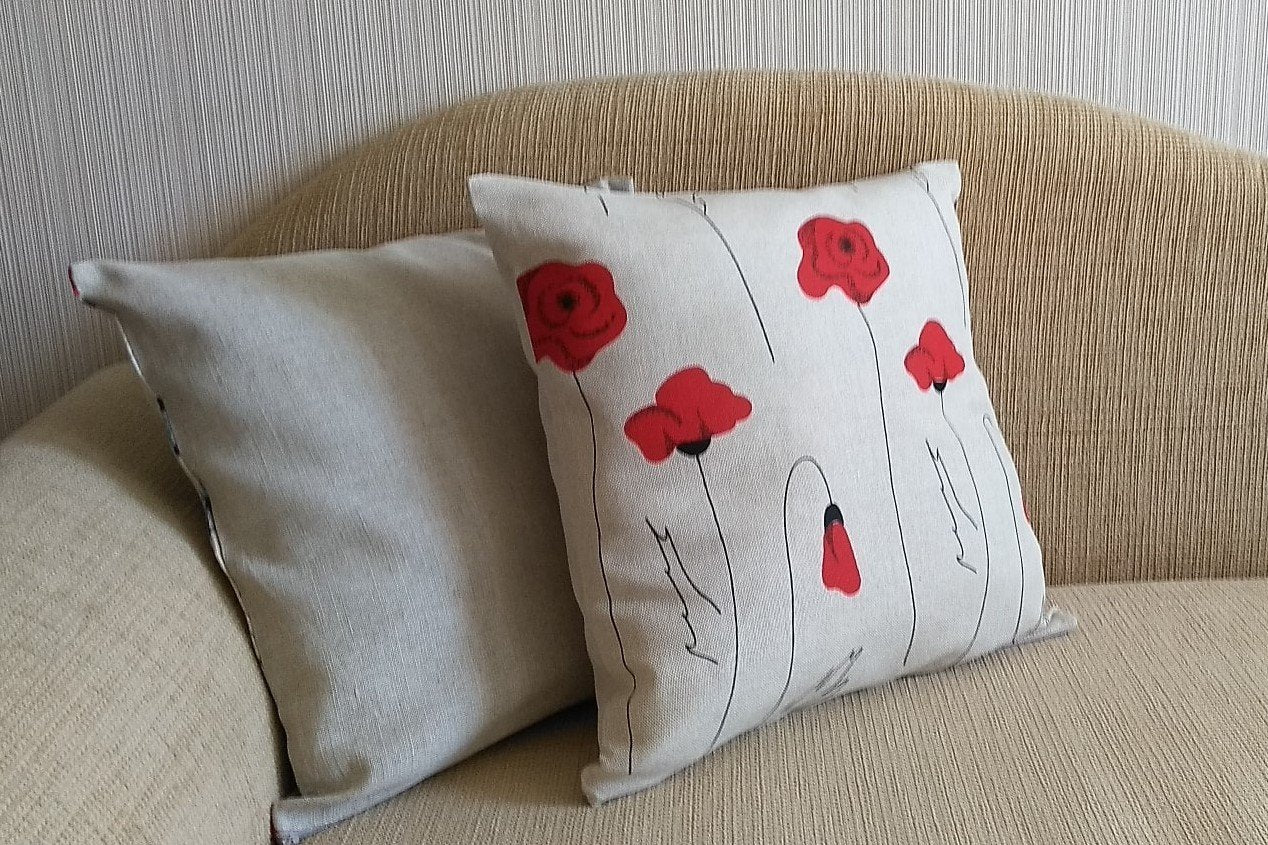 Decorative pillowcase SUMMER FLOWERS - Linen4me