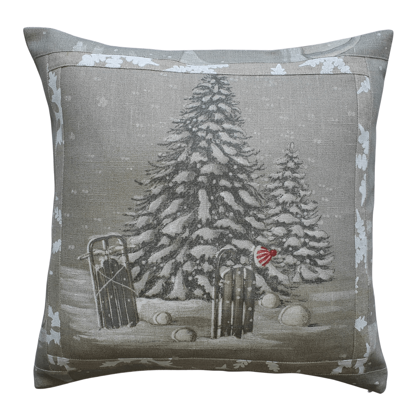 Decorative pillow case WINTER FOREST - Linen4me