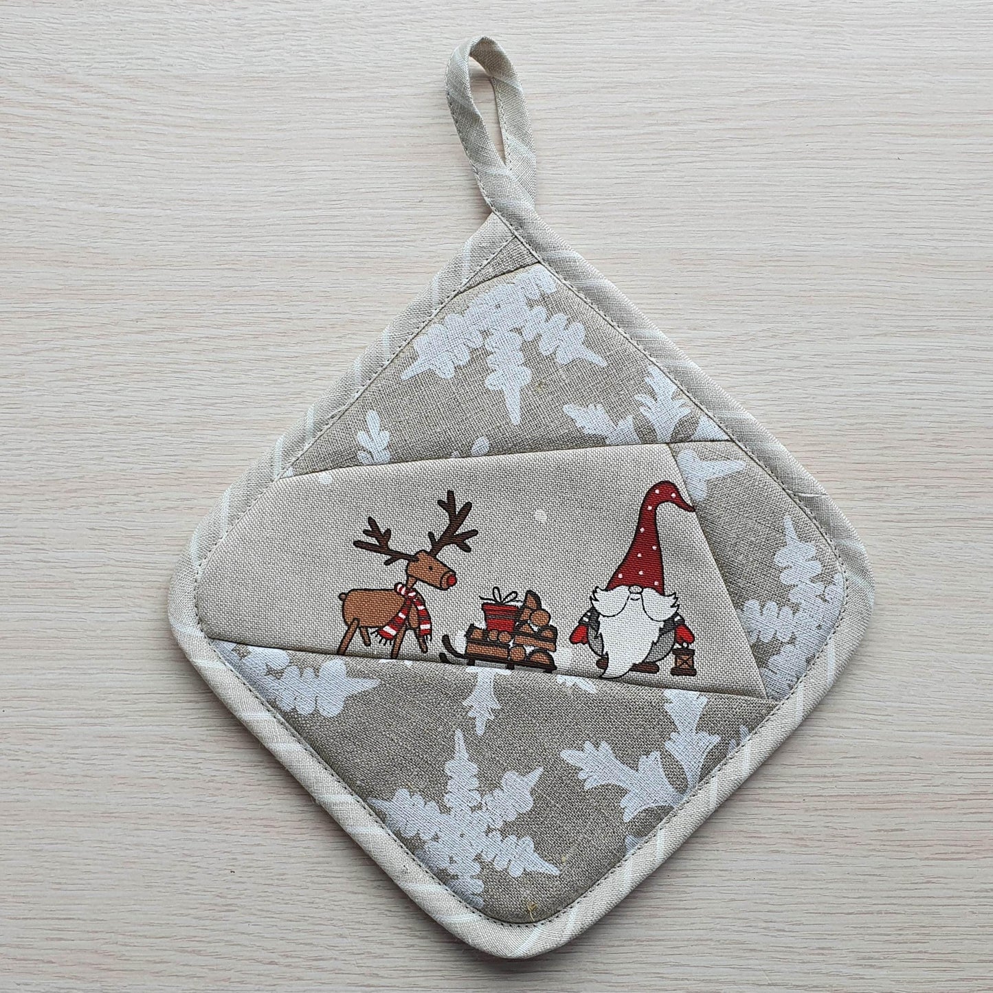 Kitchen potholder WINTER FOREST - Linen4me