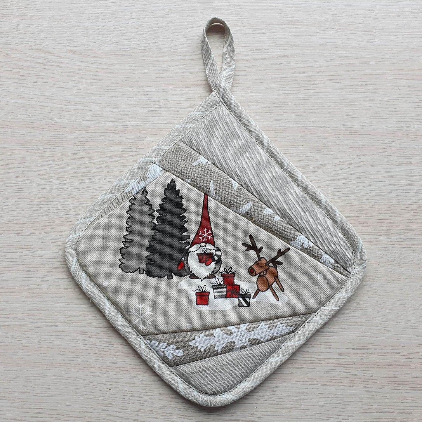 Kitchen potholder WINTER FOREST - Linen4me