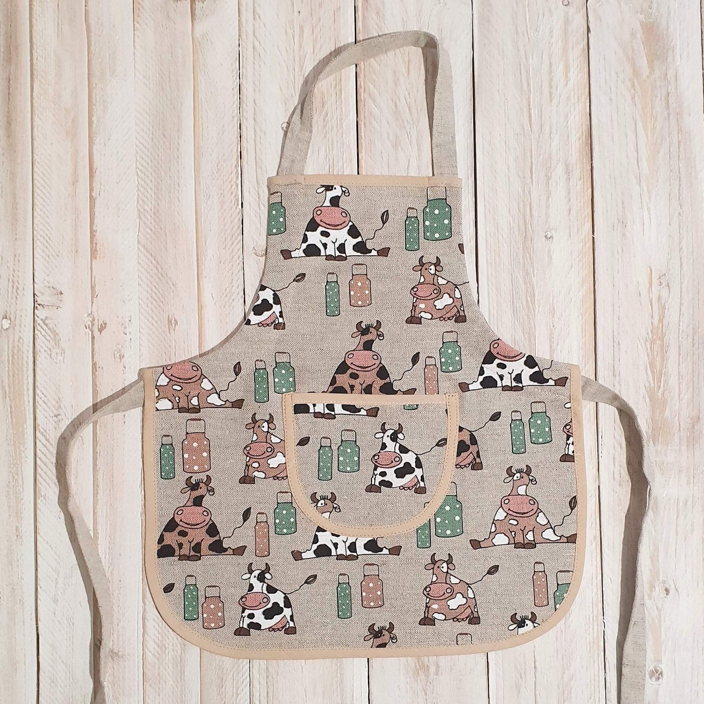 Children's apron (1-4 years old) LORA - Linen4me