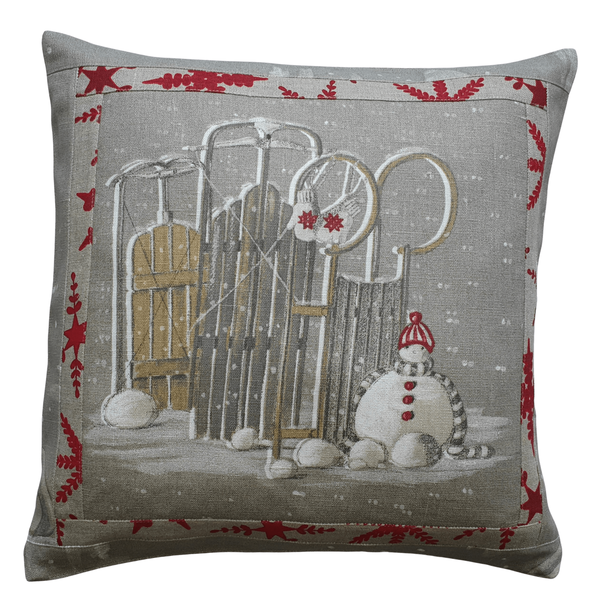 Decorative pillowcase SNOWMAN - Linen4me