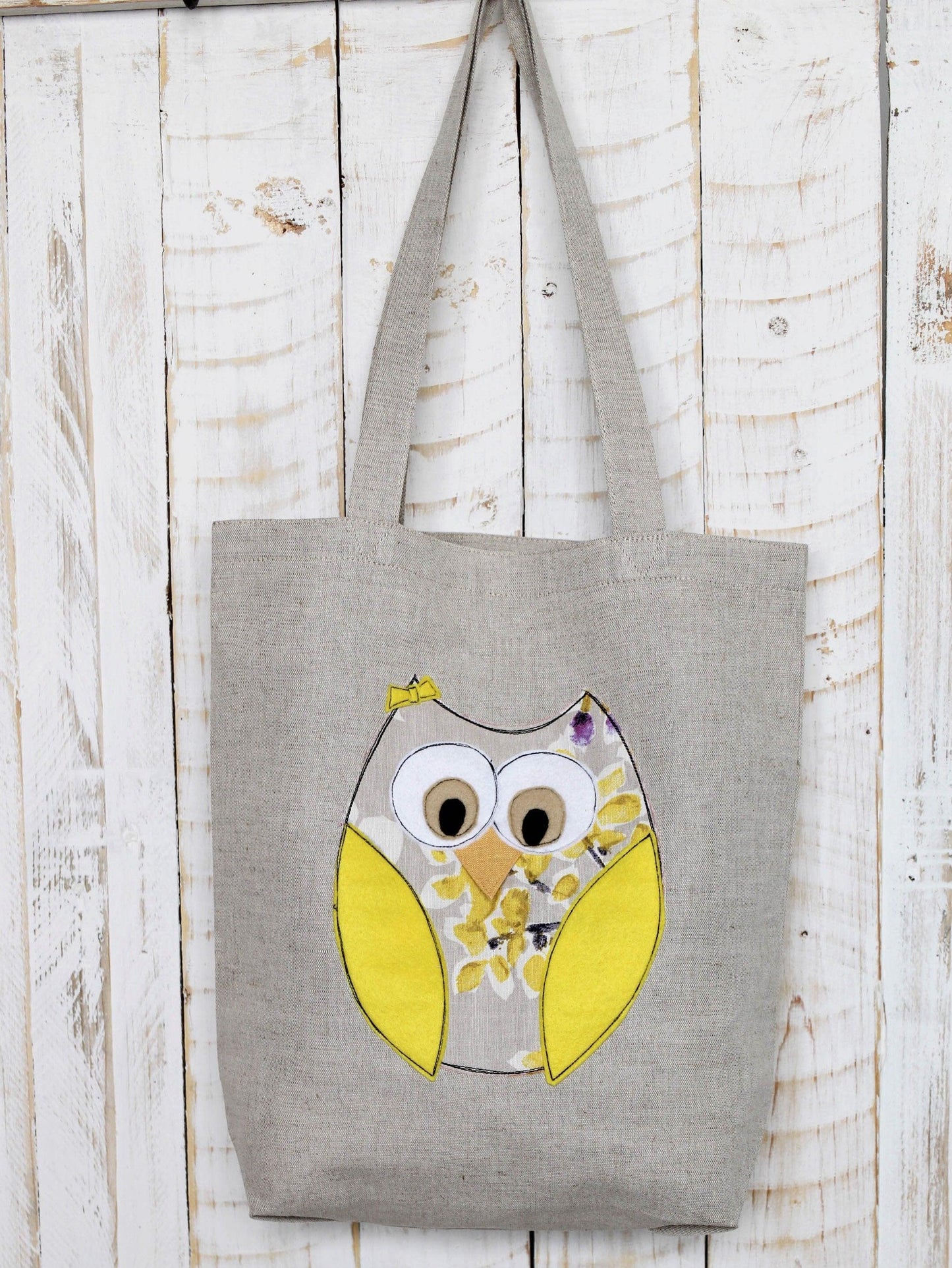 Shopping bag OWL - Linen4me