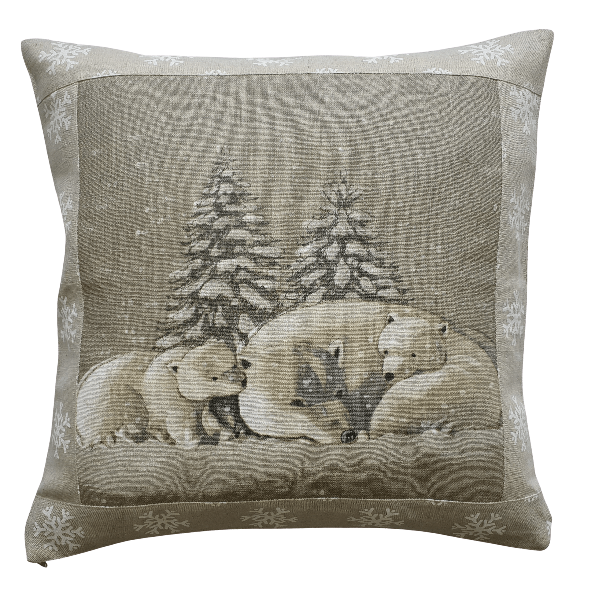 Decorative pillowcase BEARS - Linen4me