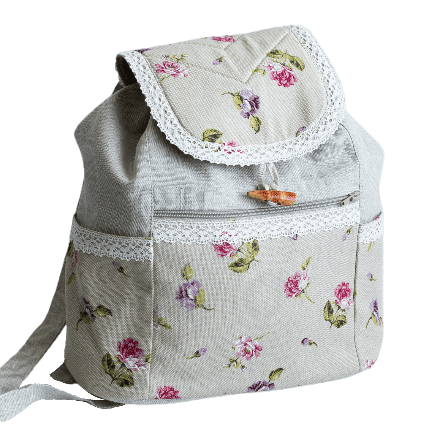 Backpack ROSES - Linen4me